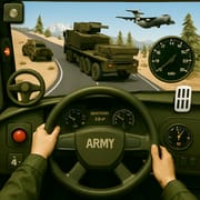 Army Vehicle Transport Truck
